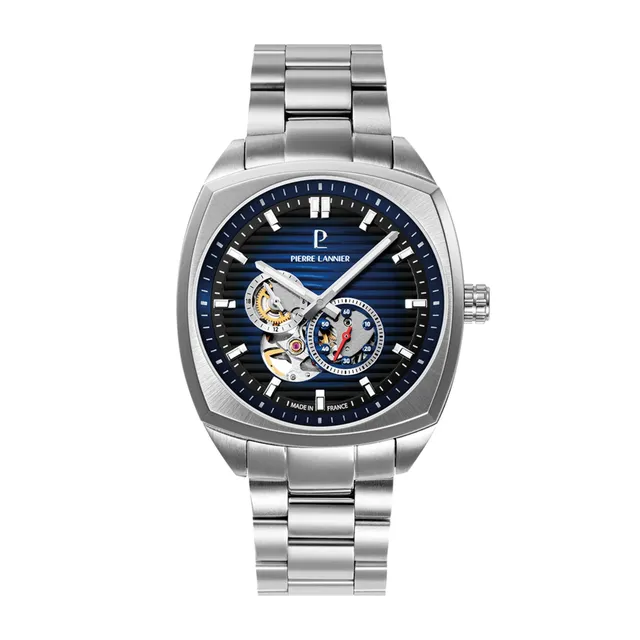 pierre-lannier-arcadius-montre-automatique-42-5-mm-acier-inoxydable-5-atm image 1