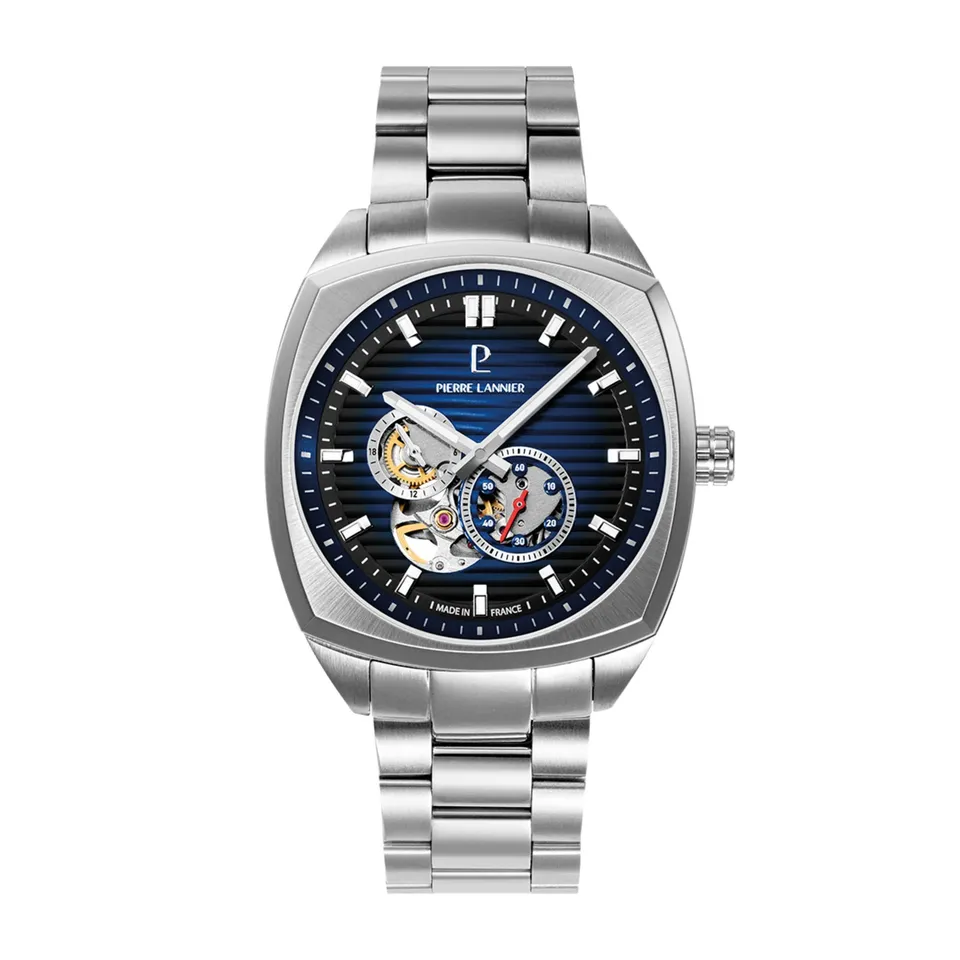 pierre-lannier-arcadius-montre-automatique-42-5-mm-acier-inoxydable-5-atm image 1