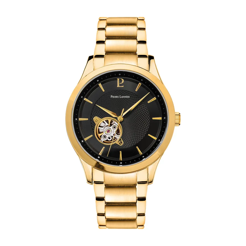 pierre-lannier-fleuret-montre-automatique-42-5-mm-acier-inoxydable-5-atm image 1