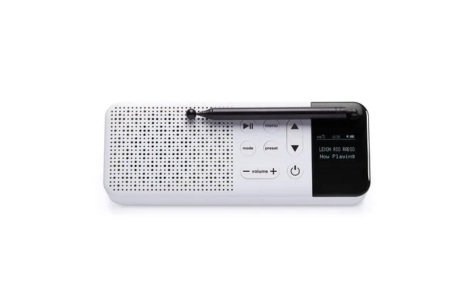 lexon-rio-radio-dab-et-fm-enceinte-bluetooth-3w-blanc image 1