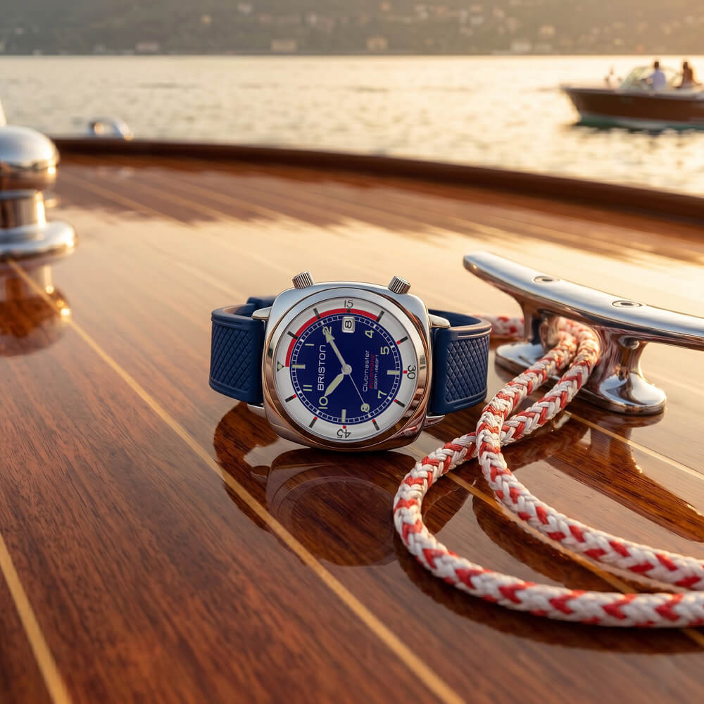 briston-clubmaster-legend-compressor-automatique-42-mm-bleu-acier image 5