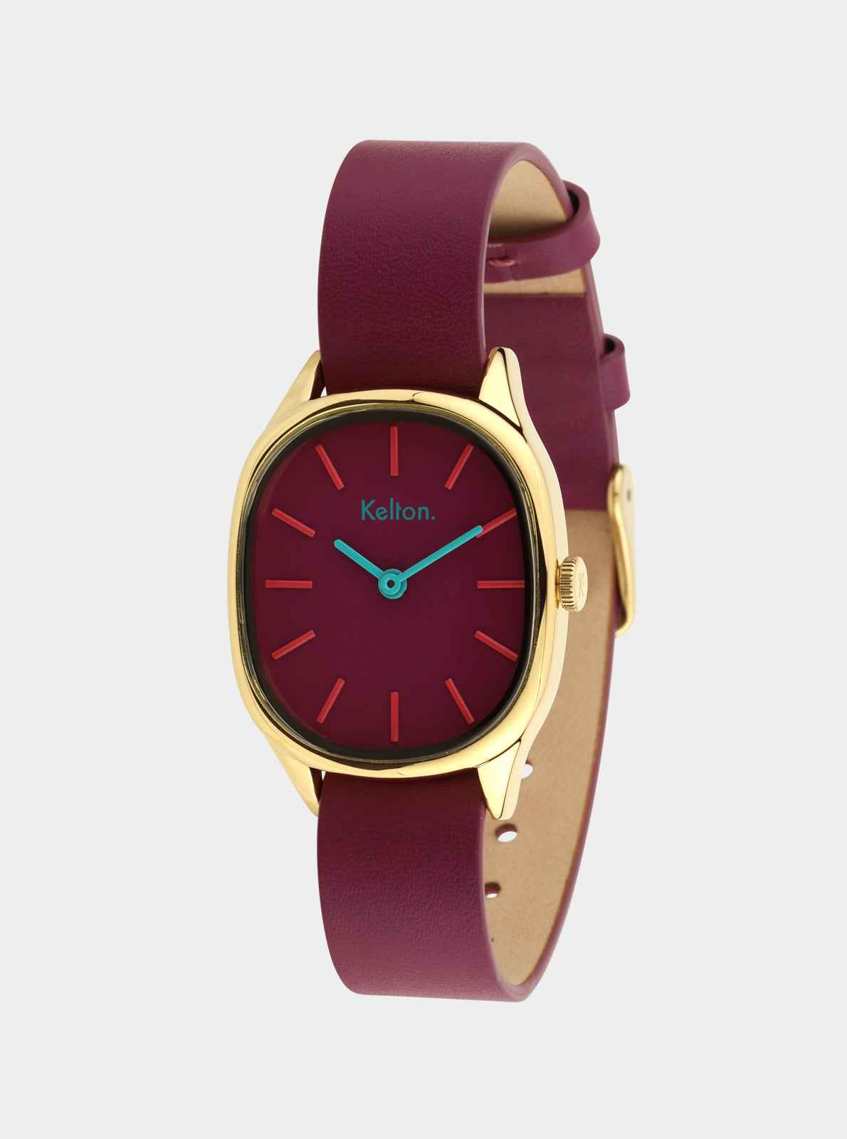 kelton-colorama-prune-coffret-montre-bracelet-cuir-offert-dition-limit-e image 3