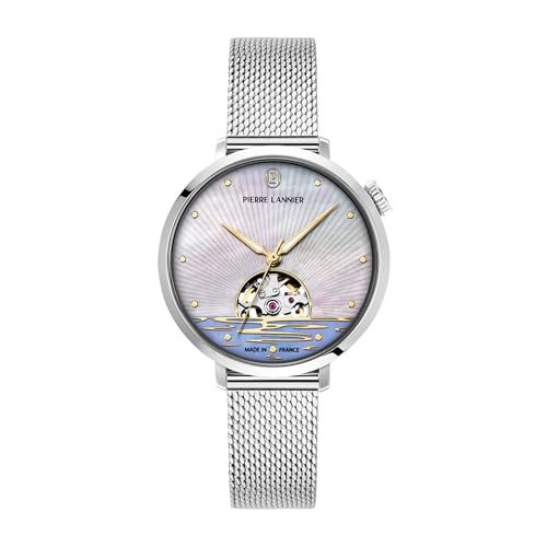 pierre-lannier-australe-montre-automatique-c-ur-ouvert-35-mm-acier-blanc-3-atm image 5