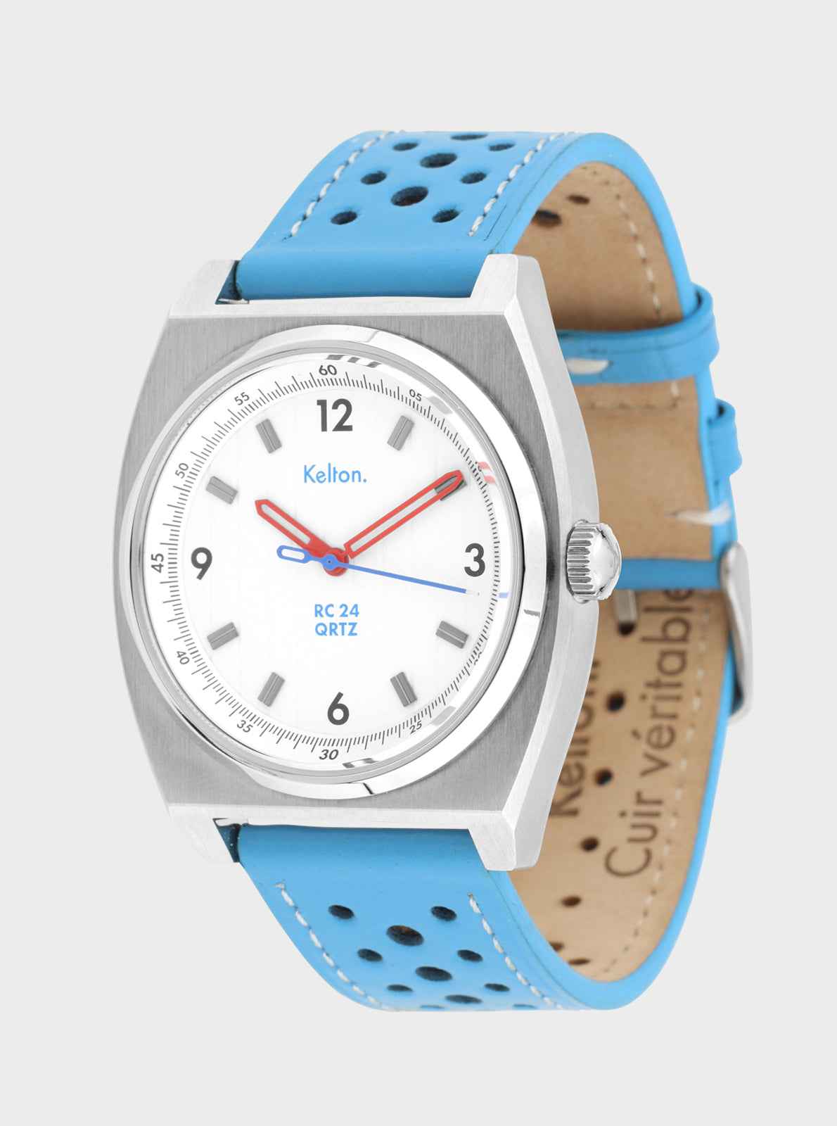kelton-rc-24-qrtz-montre-blanc-c-acier-bross-316l image 2