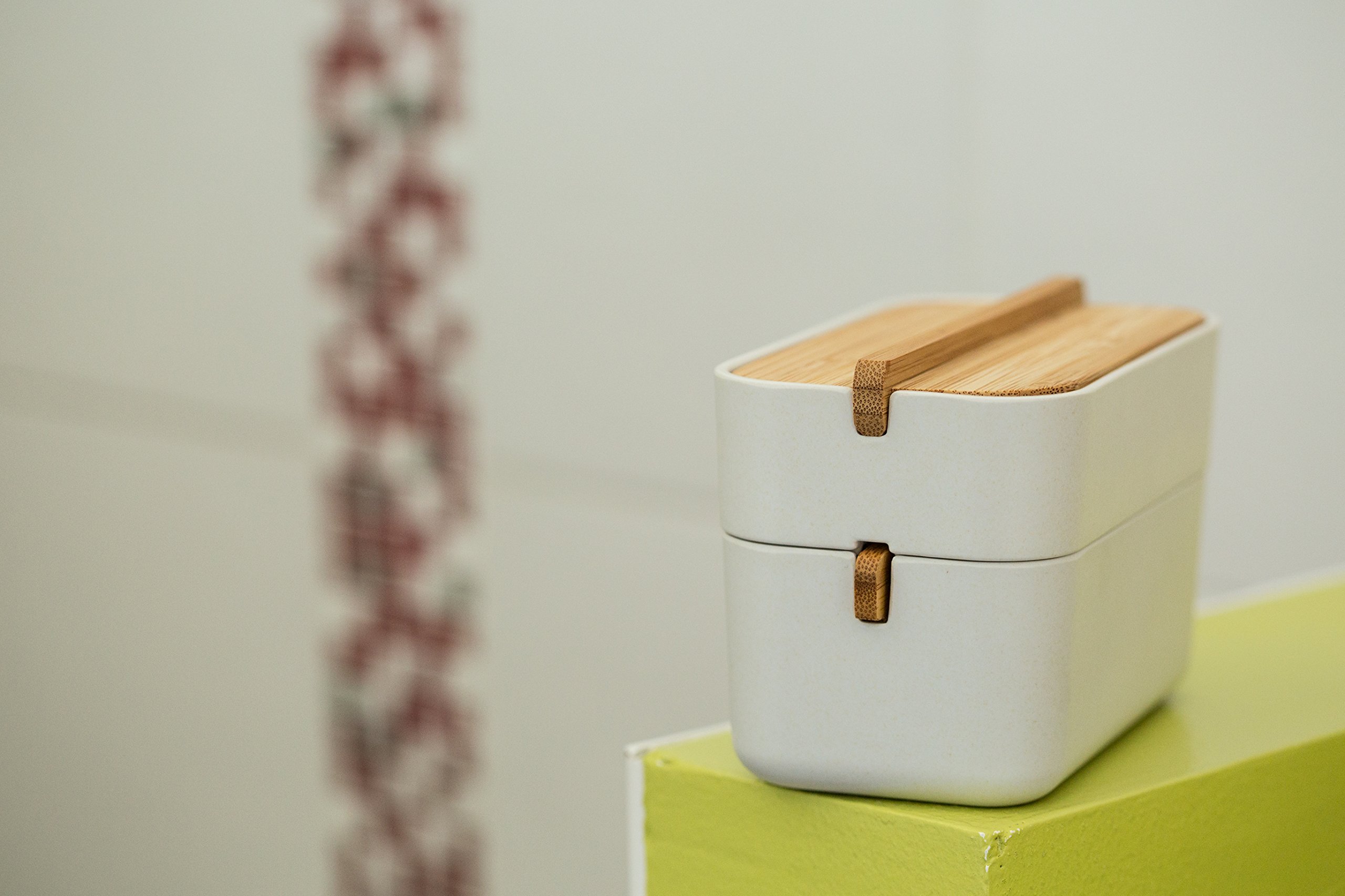 lexon-lh42n-bo-te-salle-de-bain-bambou-blanc-15-4-cm image 3