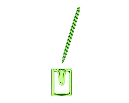 lexon-peter-pen-stylo-bille-aluminium-sur-socle-vert image 8