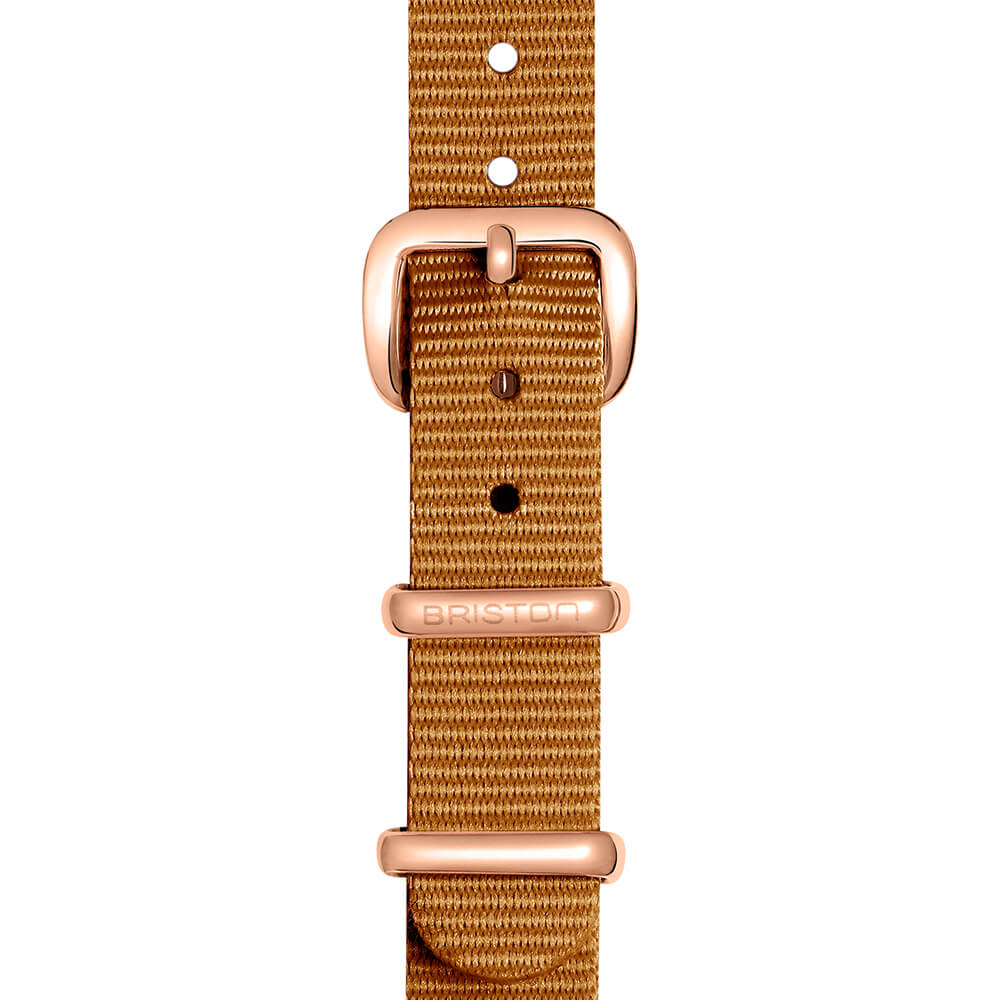 briston-bracelet-type-nato-12-mm-moutarde-clubmaster-lady-2 image 5