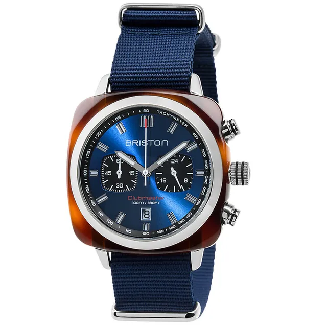 briston-clubmaster-sport-chrono-quartz-42-mm-bleu-marine image 1