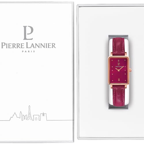 pierre-lannier-essential-050k955-montre-femme-quartz-avec-bracelet-cuir image 7