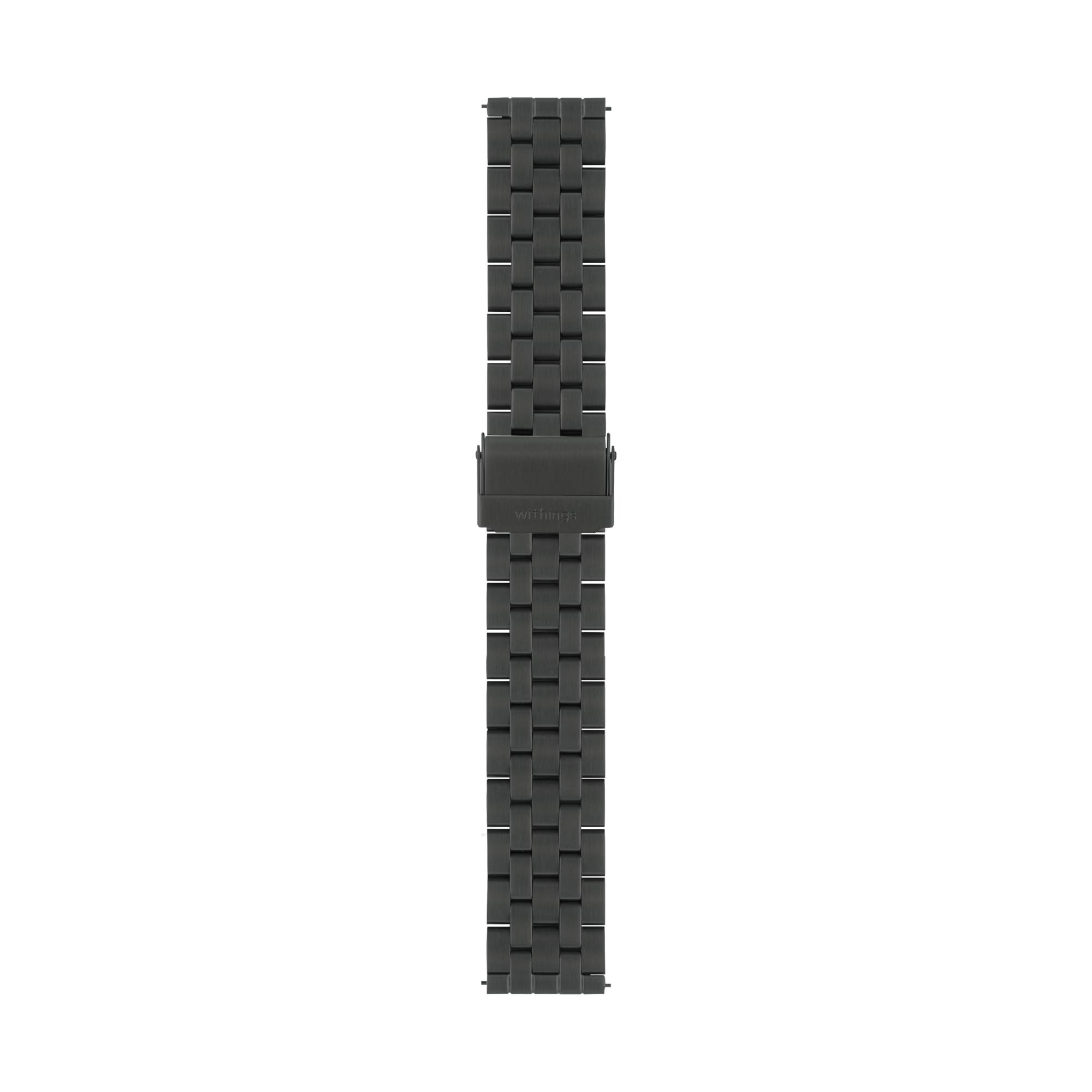 withings-bracelet-milanais-acier-inoxydable-18-20-mm-gris-pour-scanwatch-steel-h image 5