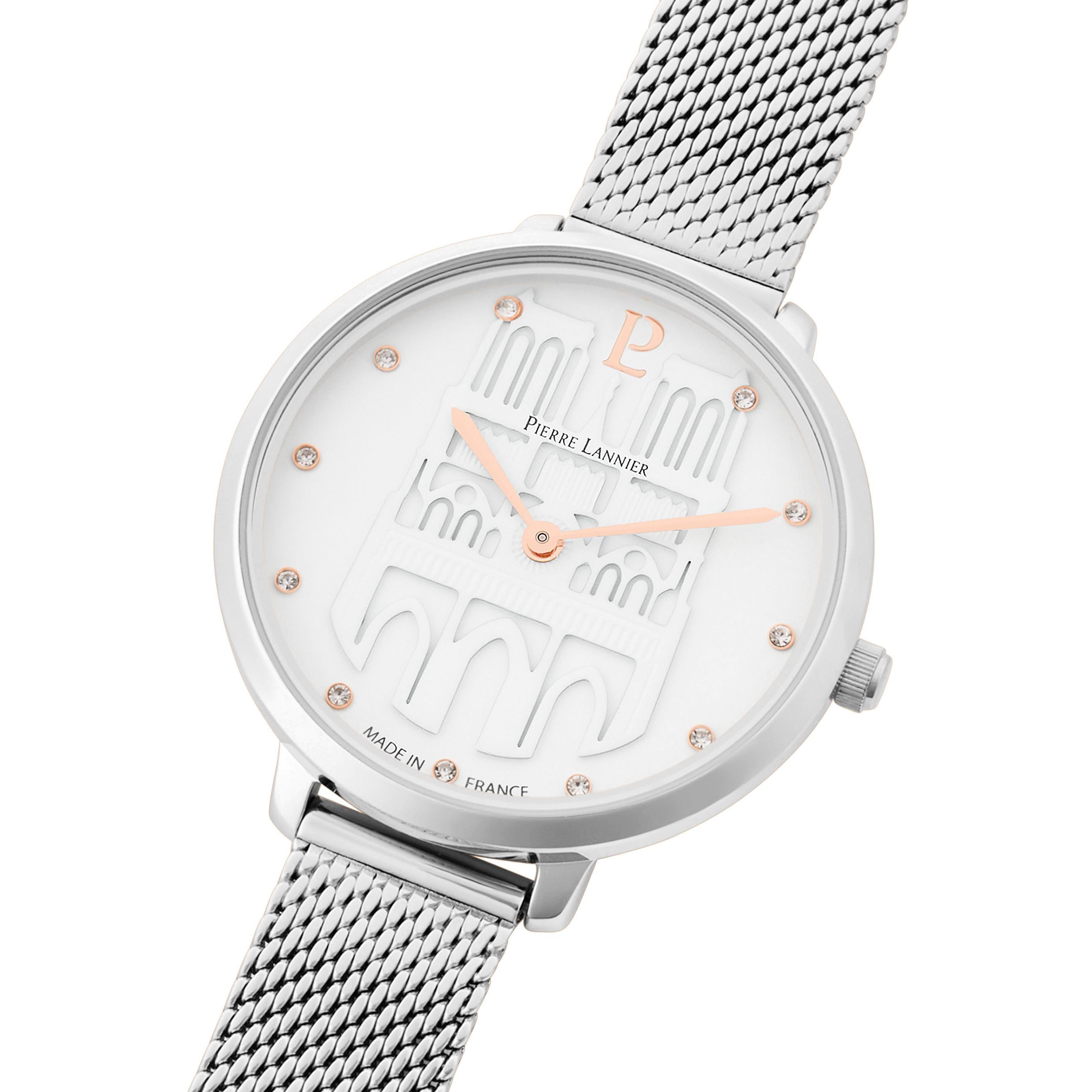 pierre-lannier-coeur-battant-montre-femme-acier-inoxydable-33-mm-5-atm image 3