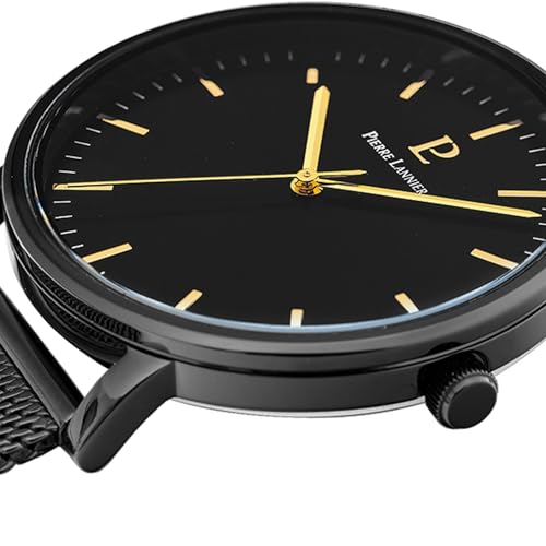 pierre-lannier-essential-montre-homme-quartz-acier-inoxydable-40-5-mm-5-atm image 7