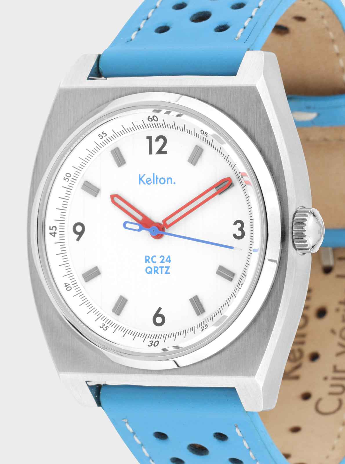 kelton-rc-24-qrtz-montre-blanc-c-acier-bross-316l image 3
