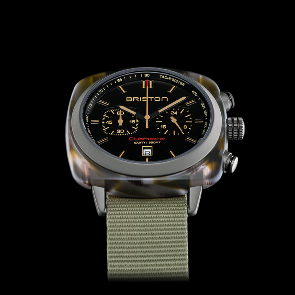 briston-clubmaster-sport-chrono-jungle-42-mm-quartz image 2
