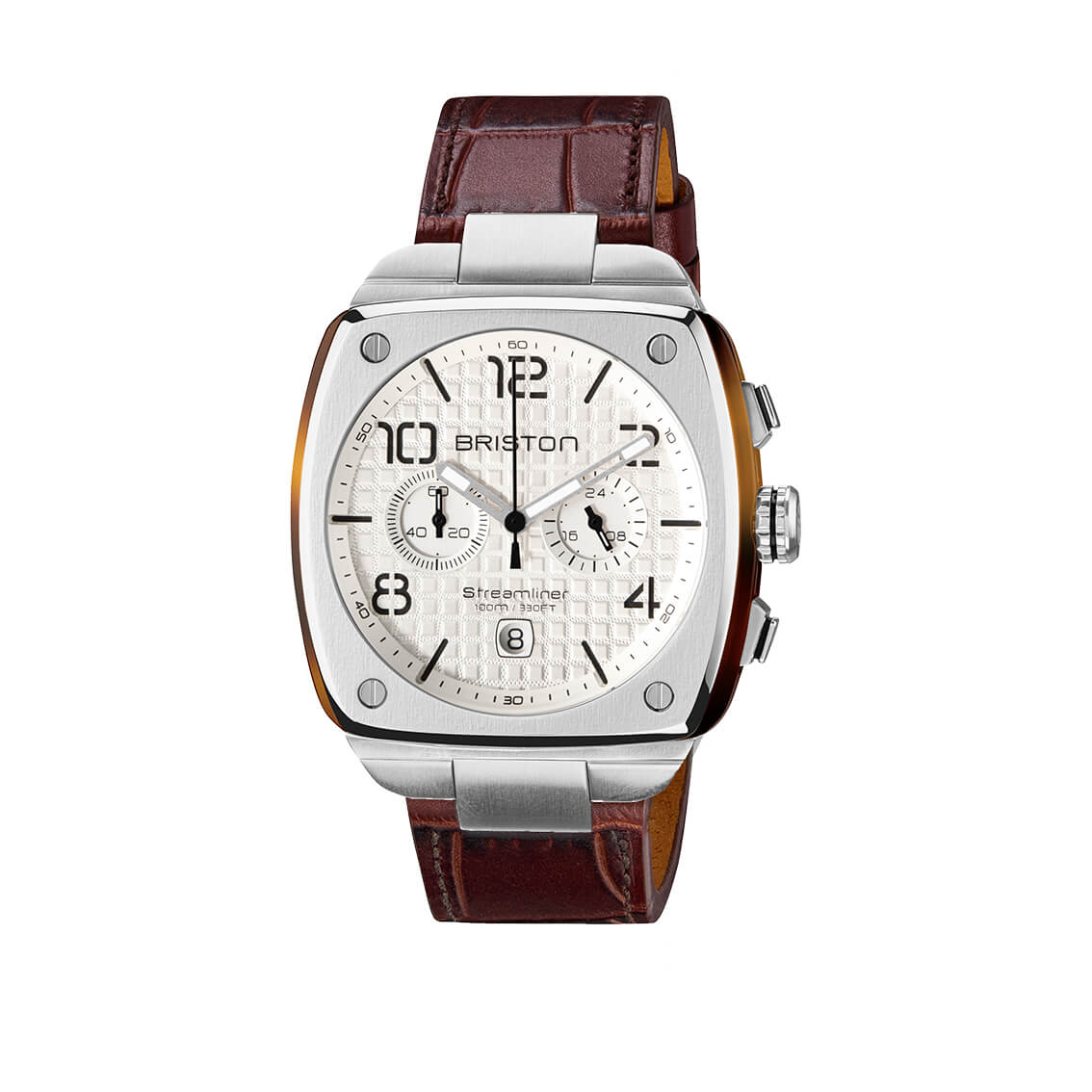 briston-bracelet-luxury-urban-cuir-20-mm-marron image 4