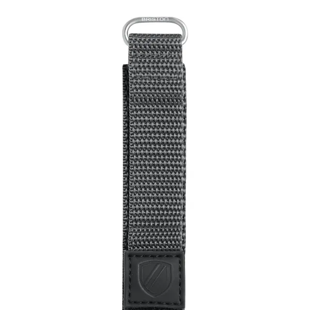 briston-bracelet-velcro-gris-20-mm-bracelet-de-montre-interchangeable image 1