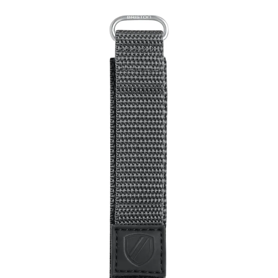 briston-bracelet-velcro-gris-20-mm-bracelet-de-montre-interchangeable image 1