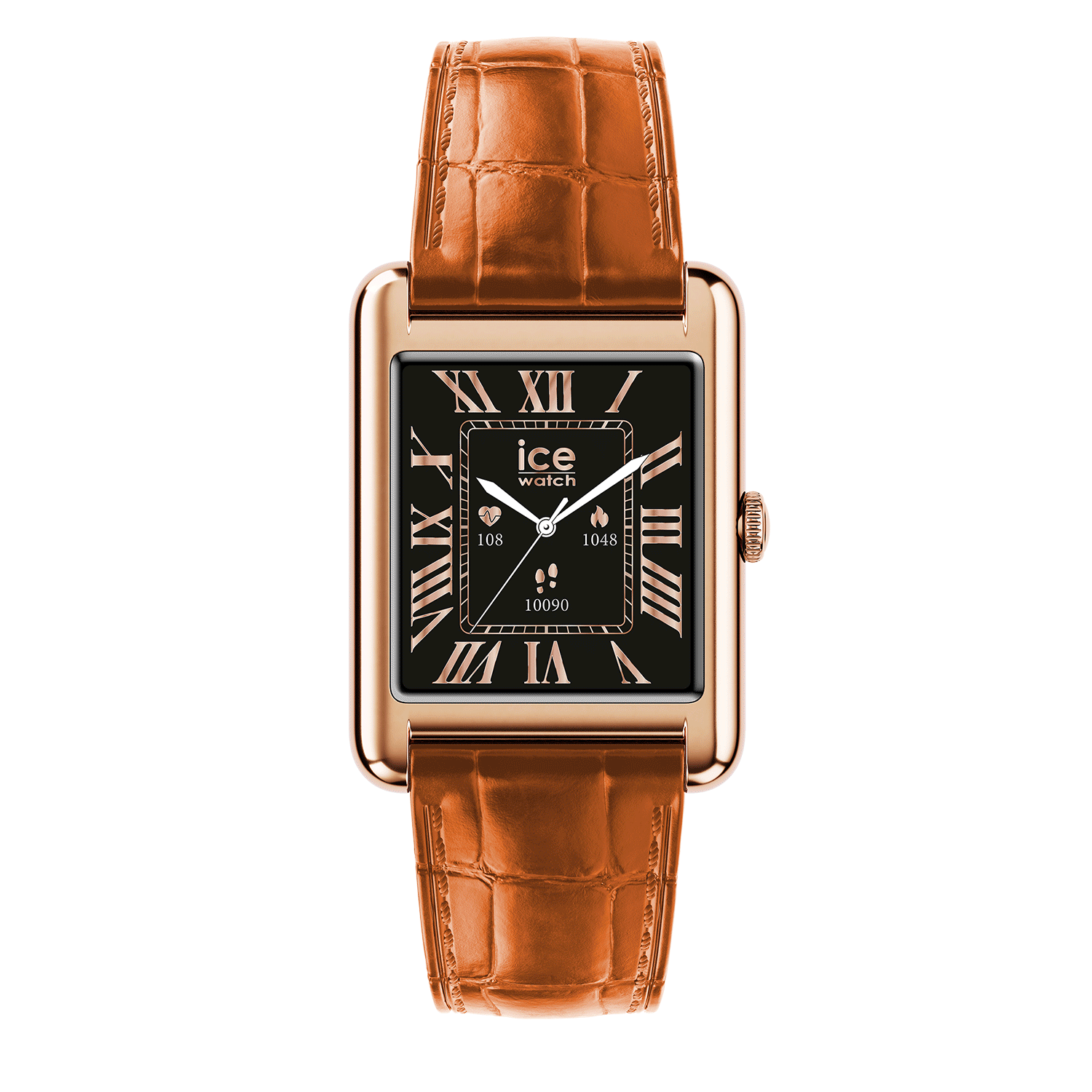 ice-watch-ice-smart-tks-2-0-rectangulaire-1-41-rose-gold-cognac-montre-connect-e image 1