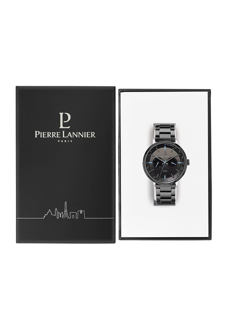pierre-lannier-ceramic-montre-homme-cadran-noir-bracelet-c-ramique-noir-43-mm image 5