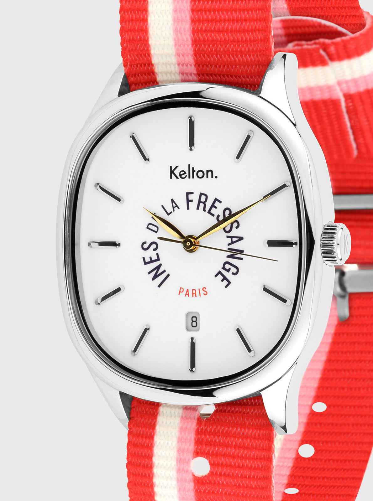 montre-kelton-grande-colorama-rouge-rose-x-ines-de-la-fressange-paris image 6