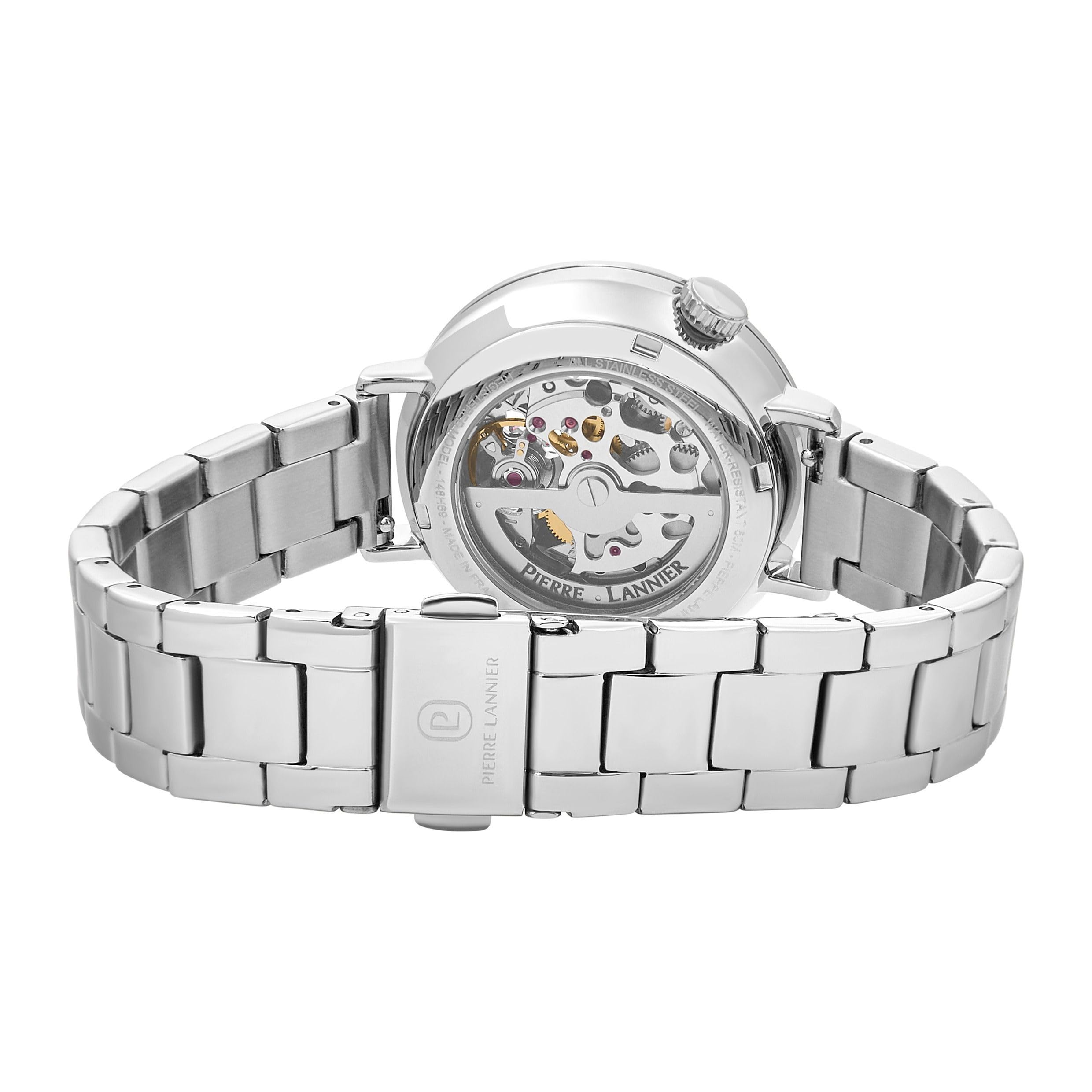 pierre-lannier-australe-montre-automatique-35-mm-acier-inoxydable image 4