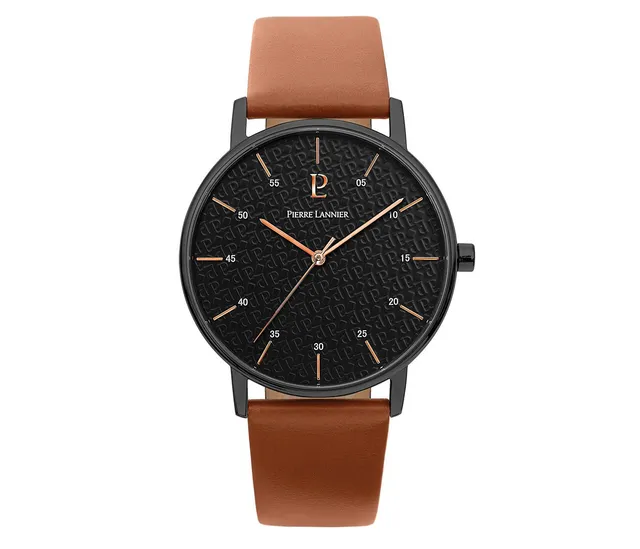 pierre-lannier-elegance-style-203f434-montre-homme-39-mm-marron image 1