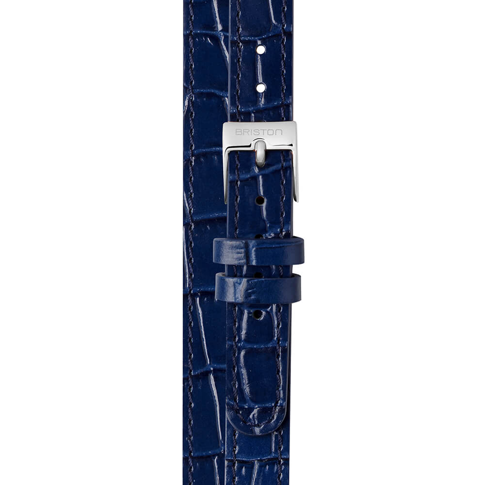 briston-bracelet-cuir-luxury-12-mm-bleu-marine-clubmaster-lady image 1