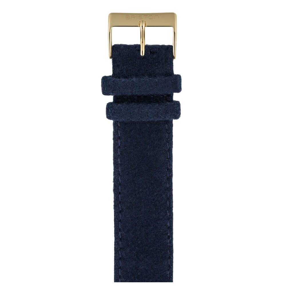 briston-bracelet-flanelle-bleu-marine-20-mm image 2