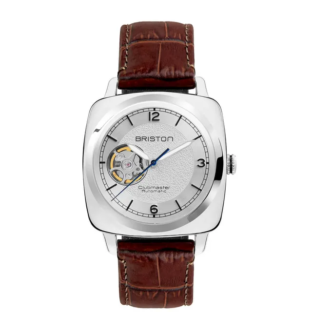 briston-clubmaster-legend-classic-open-automatique-39-mm-acier-blanc image 1