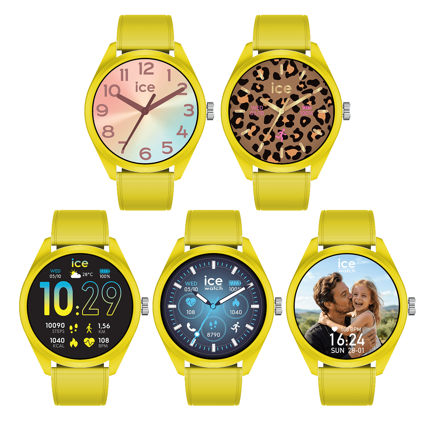 ice-watch-ice-smart-forever-yellow-montre-connect-e-solaire-amoled-jaune image 4
