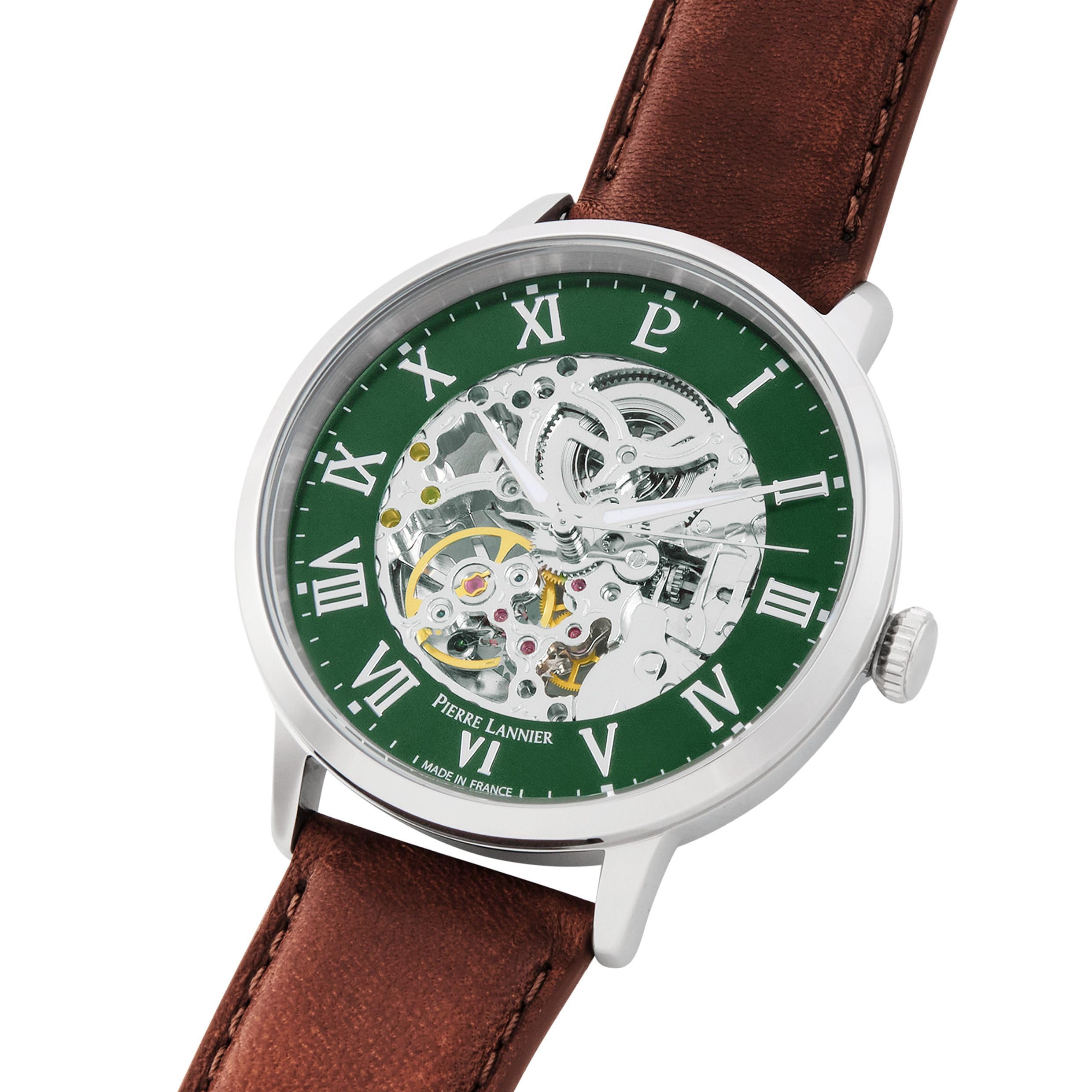 pierre-lannier-automatic-montre-automatique-42-mm-acier-inoxydable-5-atm image 3