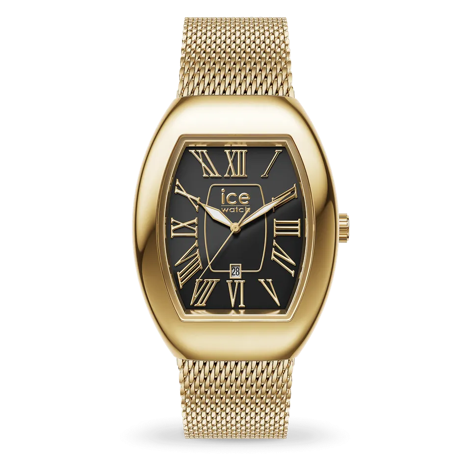 ice-watch-ice-dome-montre-metal-mesh-black-gold image 1