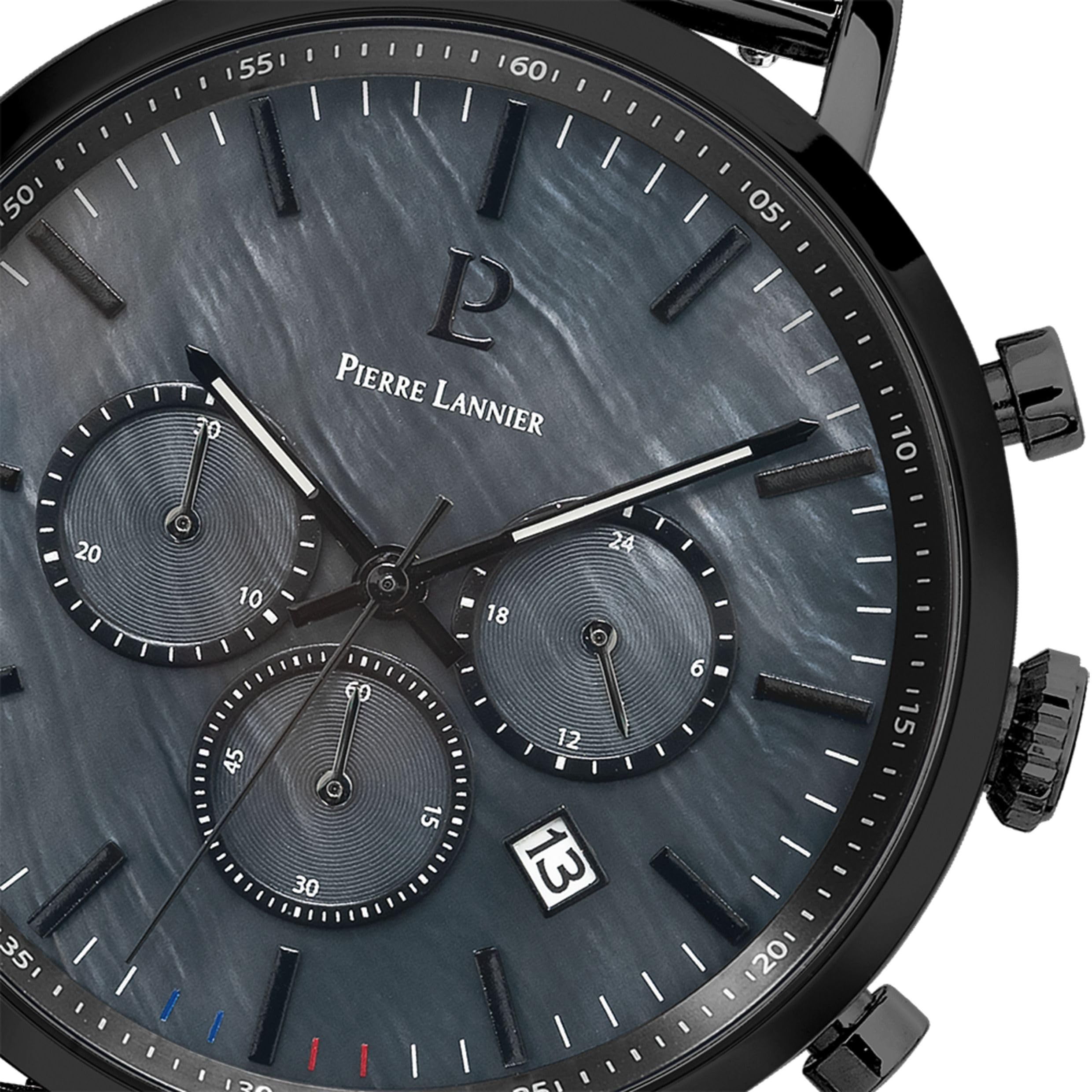 pierre-lannier-chronographe-baron-43-mm-acier-inoxydable-5-atm-montre-quartz image 3