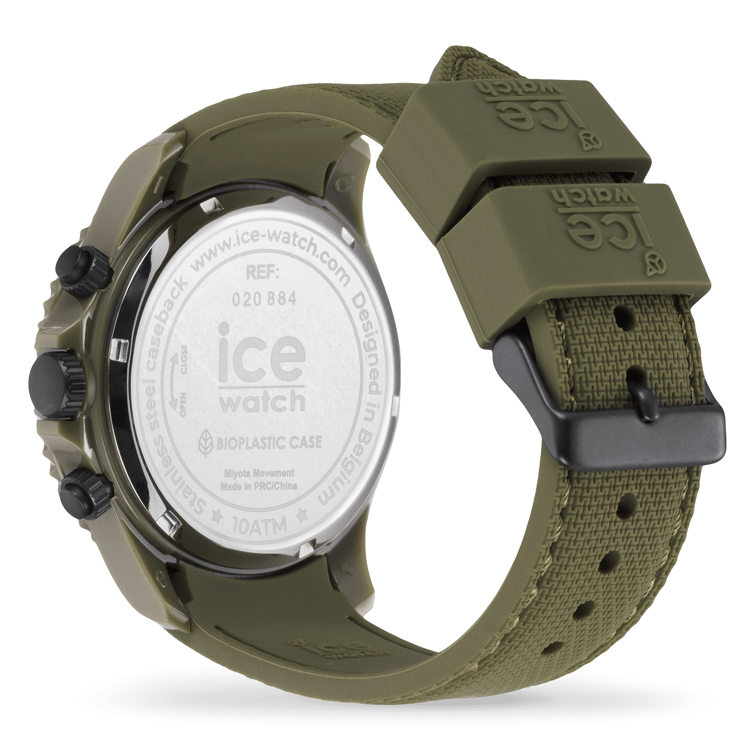 ice-watch-ice-chrono-khaki-orange-montre-chrono-mixte-biopoly image 4
