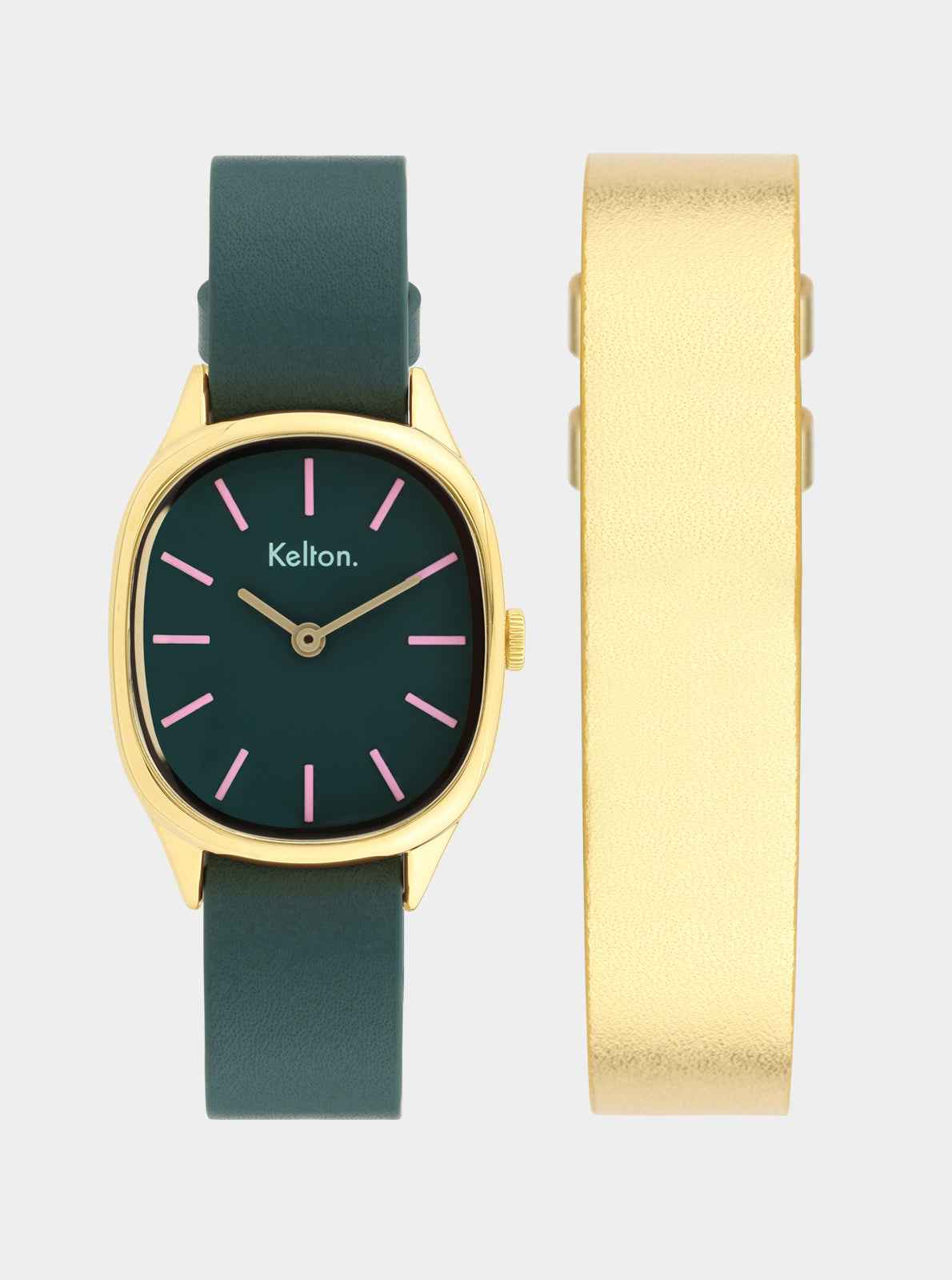 kelton-colorama-laurel-box-set-montre-bracelet-cuir-offert-dition-limit-e image 1