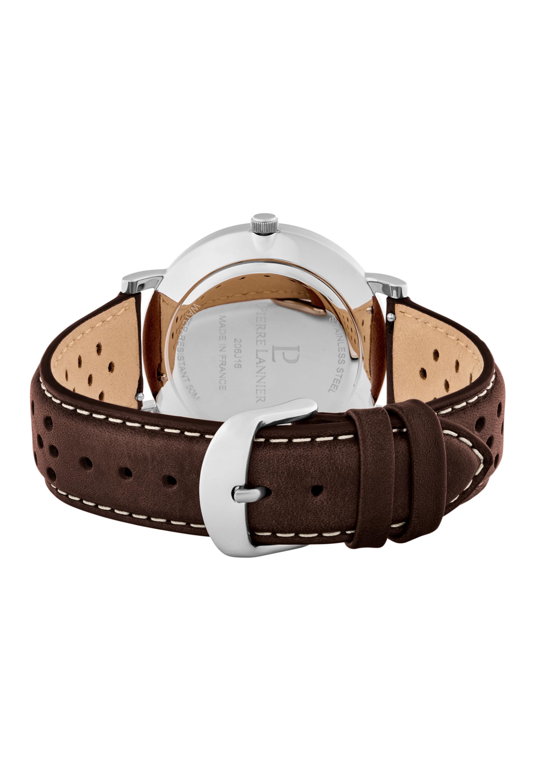 pierre-lannier-chronographe-essential-quartz-40-5-mm-acier-inoxydable-5-atm image 5