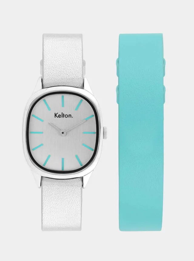 kelton-colorama-vertdo-coffret-montre-bracelet-cuir-offert image 1
