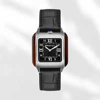 briston-bracelet-cuir-luxury-18-mm-noir-mat-style-alligator image 2