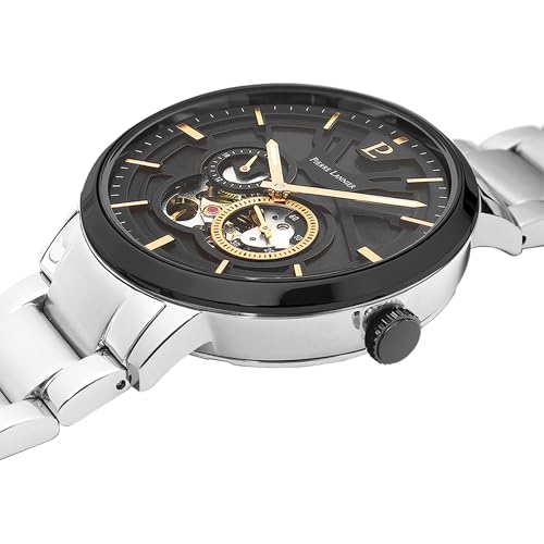 pierre-lannier-trio-automatique-montre-acier-inoxydable-42-mm-tanche-5-atm image 7