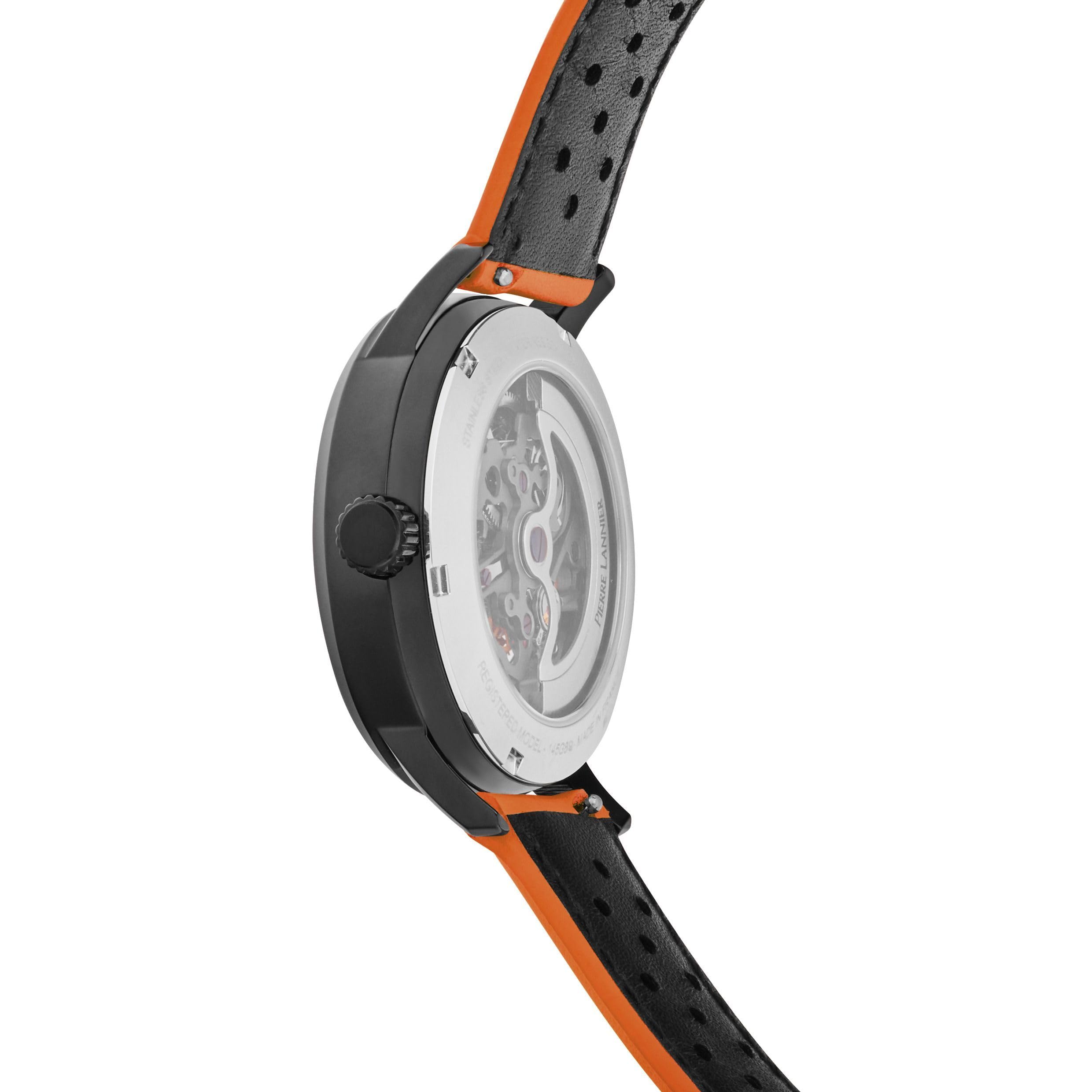 pierre-lannier-paddock-montre-automatique-39-mm-acier-inoxydable image 2