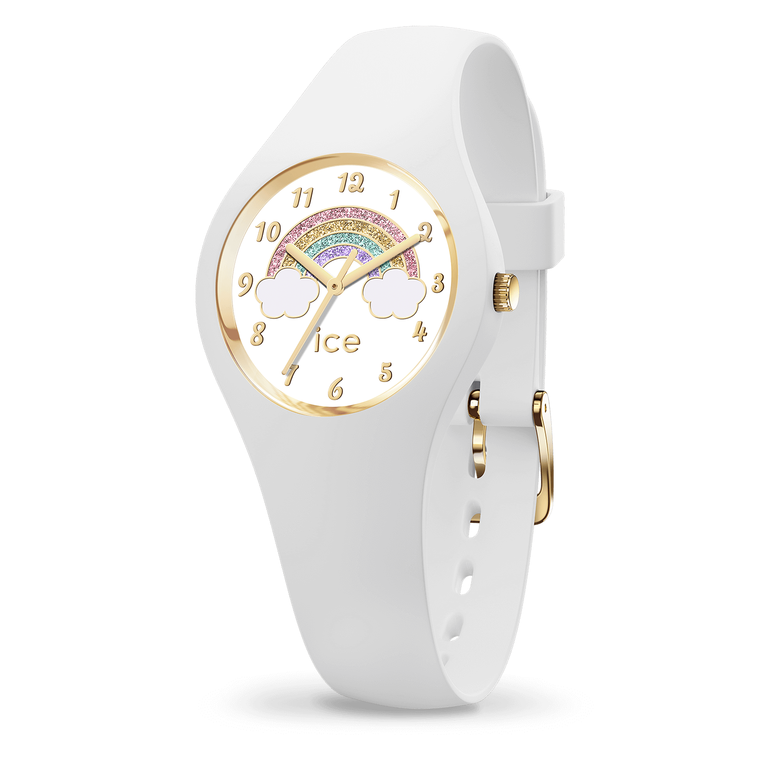 ice-watch-ice-fantasia-rainbow-white-montre-fille-blanche-arc-en-ciel-paillet image 1
