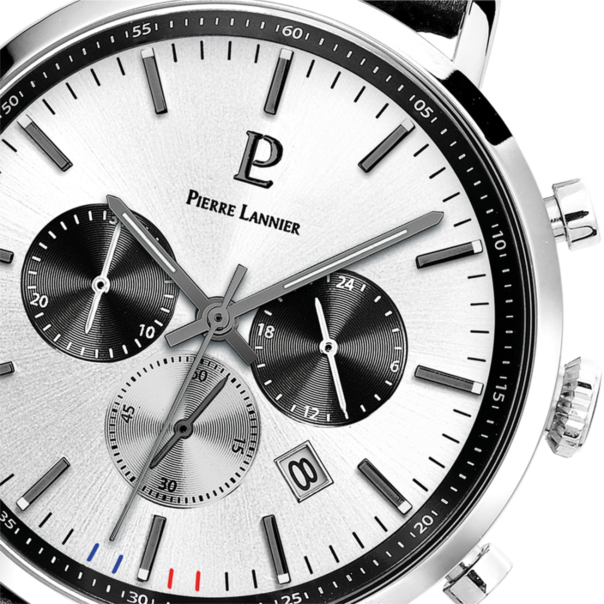 pierre-lannier-baron-chronographe-homme-43-mm-acier-inoxydable-5-atm image 3