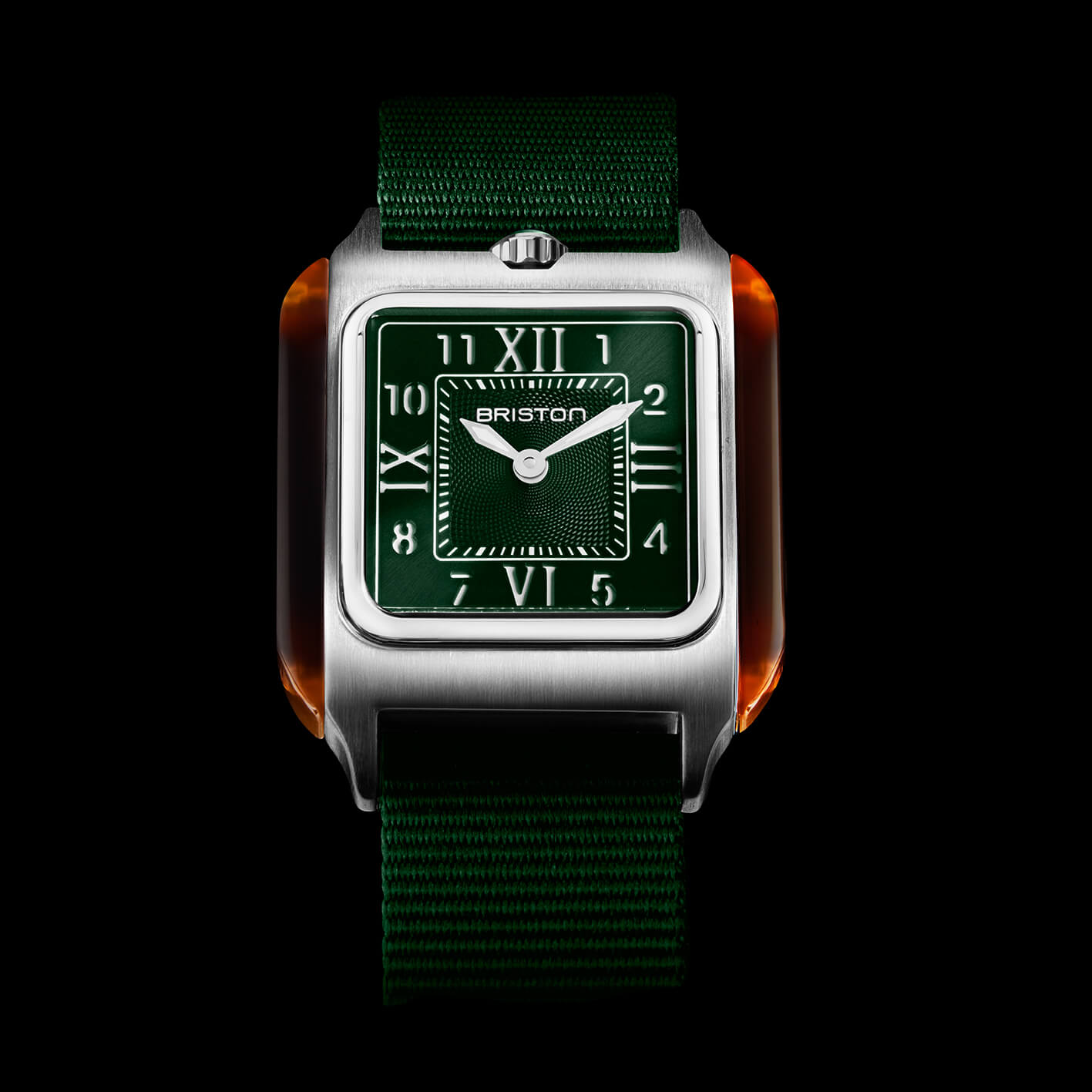 briston-streamliner-kennedy-hm-quartz-30-mm-vert-acier image 2