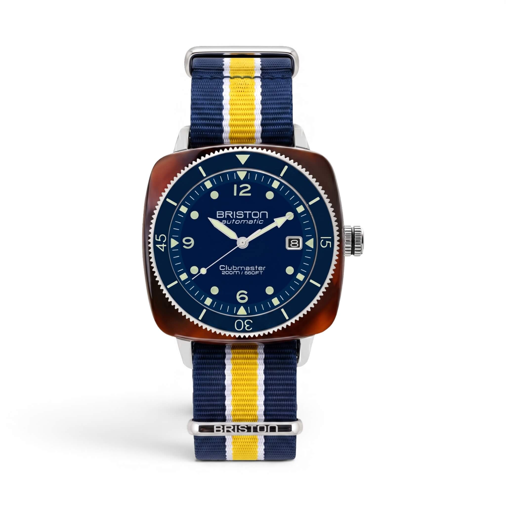 briston-bracelet-type-nato-bleu-blanc-jaune-20-mm image 3