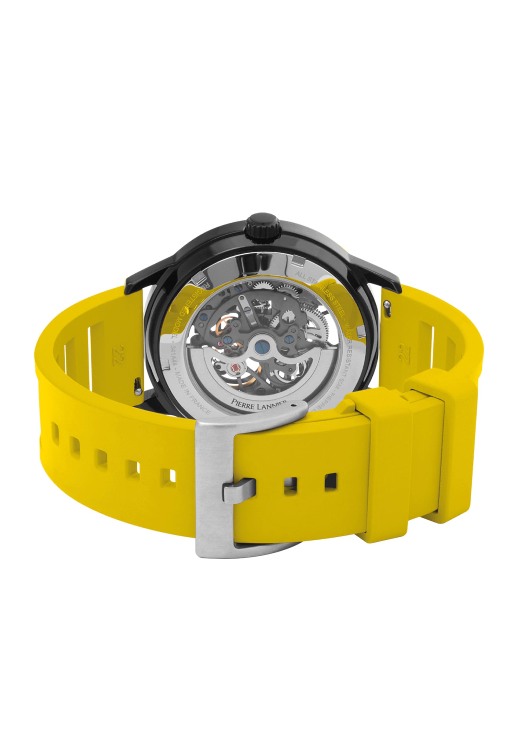 pierre-lannier-paddock-montre-automatique-43-mm-acier-inoxydable-5-atm image 3