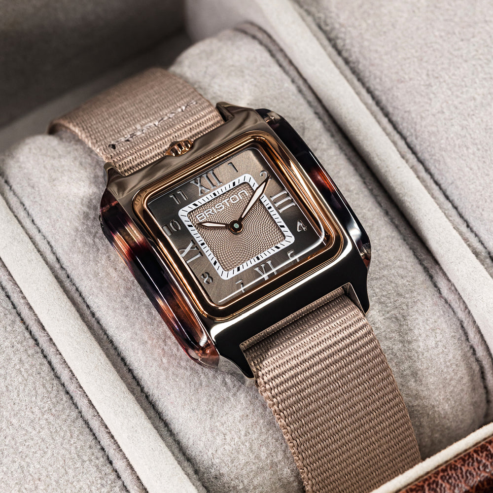 briston-streamliner-kennedy-spring-hm-30-mm-or-rose-taupe image 2