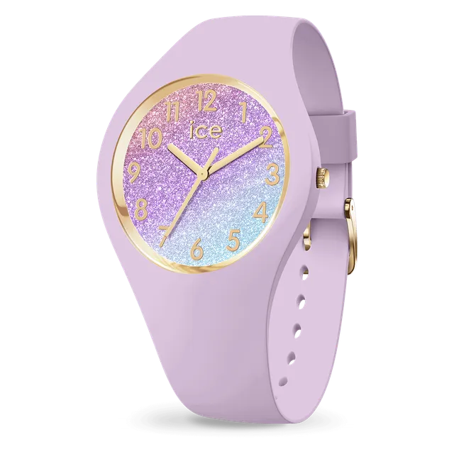ice-watch-ice-glitter-lilac-cosmic-montre-femme-lilas-paillet-e image 1