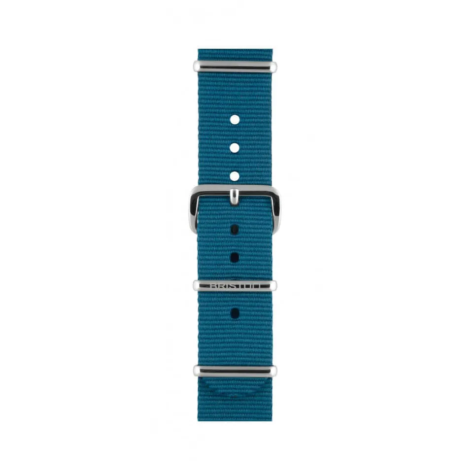 briston-bracelet-type-nato-18-mm-bleu-canard image 1
