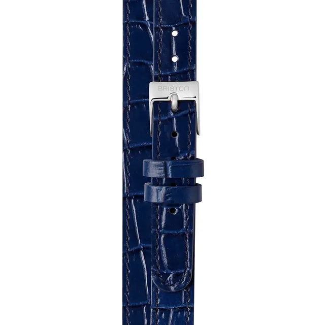 briston-bracelet-cuir-luxury-12-mm-bleu-marine-clubmaster-lady image 1