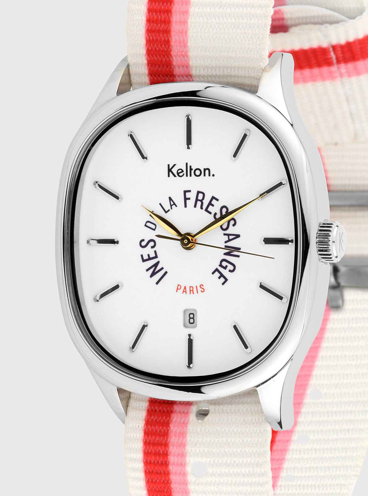 kelton-grande-colorama-rose-rouge-x-ines-de-la-fressange-paris-montre image 3